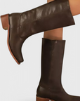 Outdoor Knee-High Heels Boots for Women
