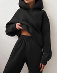 Women’s Oversized Hooded Two-Piece Set