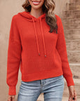 Women's Casual Hoodie Sweater with Regular Fit and Long Sleeves