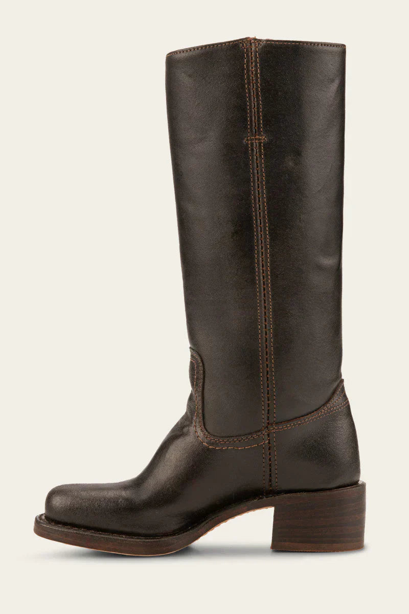 Women’s Stacked Heel Style Mid-Calf Western Boots