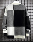 Men's Cozy Warm Knitted Sweater for Winter and Mid-Season
