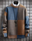 Men's Cozy Warm Knitted Sweater for Winter and Mid-Season
