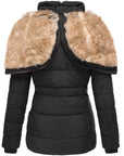 Women’s Fashion Warm Fur Hood Puffer Jacket