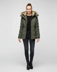 Women’s Winter Silhouette Hooded Puffer Jacket
