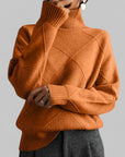 Women’s Cosy Soft Oversized Turtleneck Sweater