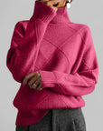 Women’s Cosy Soft Oversized Turtleneck Sweater