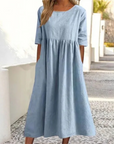 Women's Flowing Summer Midi Dress