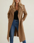 Women’s Double-Breasted Long Coat
