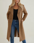 Women’s Double-Breasted Long Coat