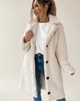 Women’s  Button Front Oversized Long Coat