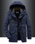 Men’s Winter Water Resistant Hood Heavy-Duty Jackets with Hood