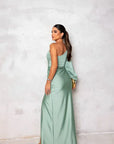 Flowing One-Shoulder Dress for Women